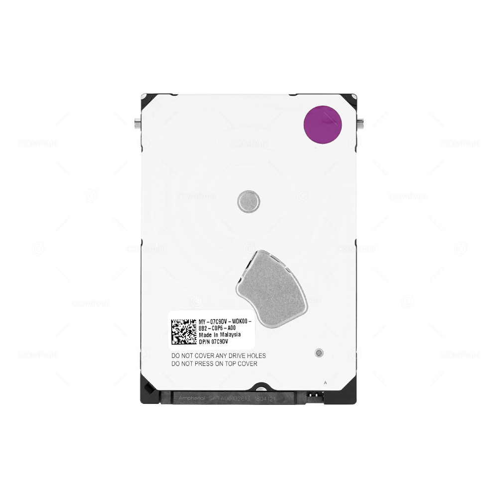 7C9DV  DELL PC CA500 HDD 2TB 5.4K SATA 6G 2.5" SFF